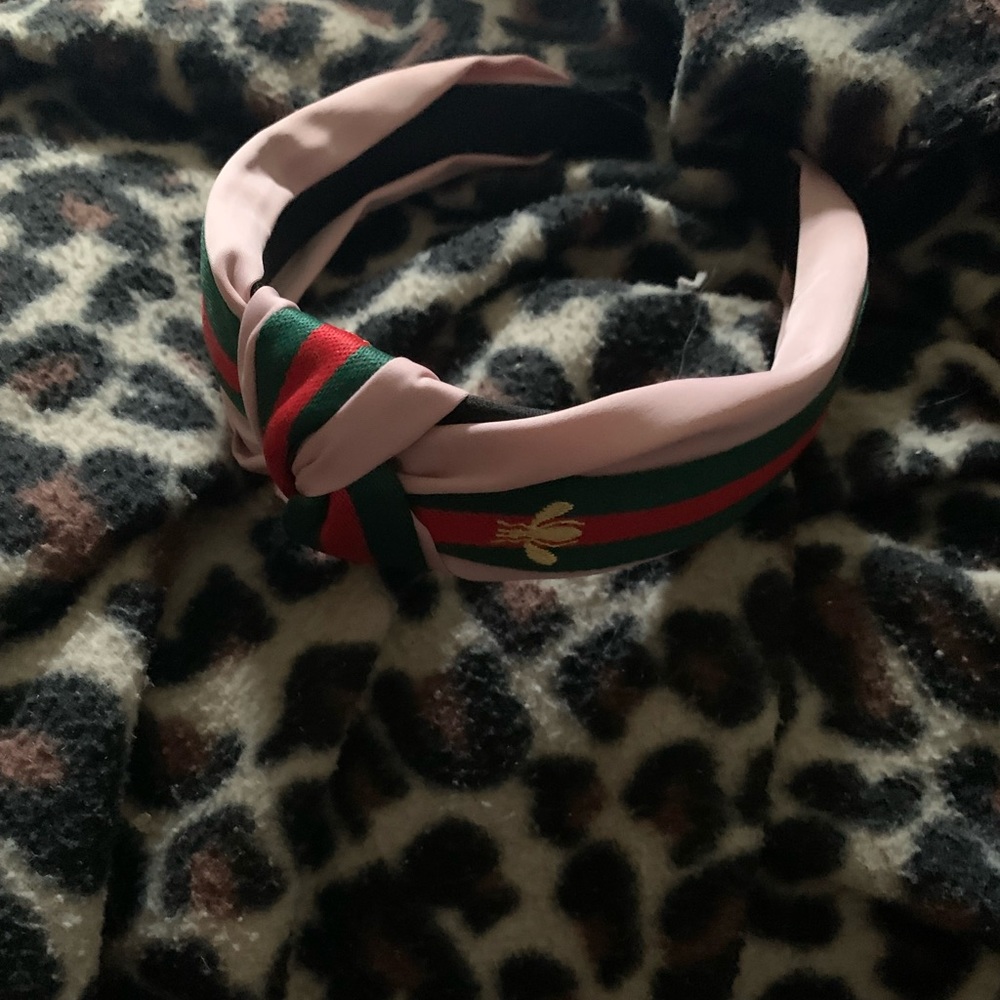 Pink Bee Headband